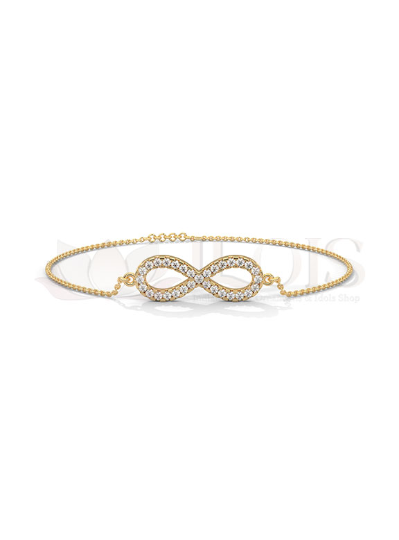 Infinity Diamond Bracelet